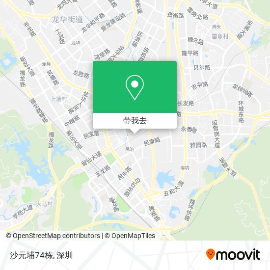 沙元埔74栋地图