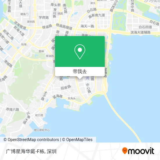 广博星海华庭-F栋地图