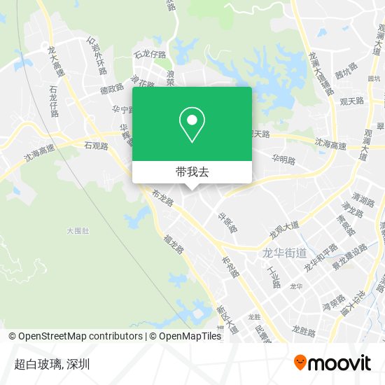 超白玻璃地图