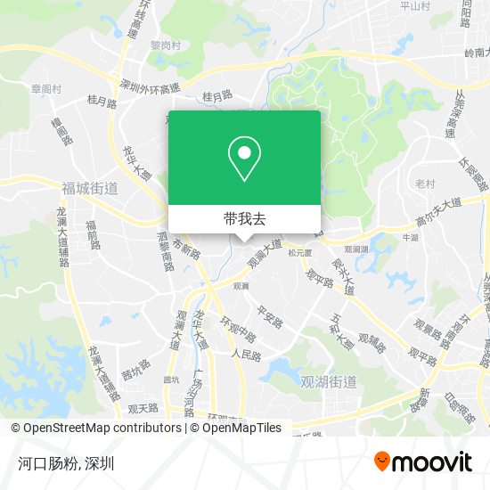 河口肠粉地图