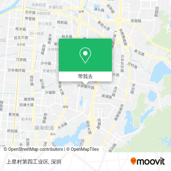 上星村第四工业区地图