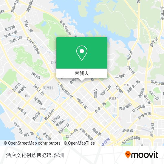 酒店文化创意博览馆地图