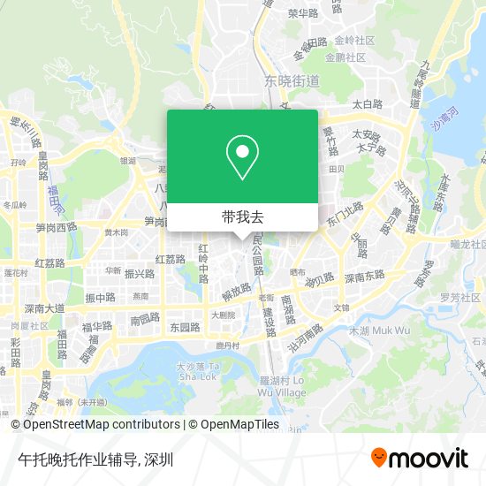 午托晚托作业辅导地图