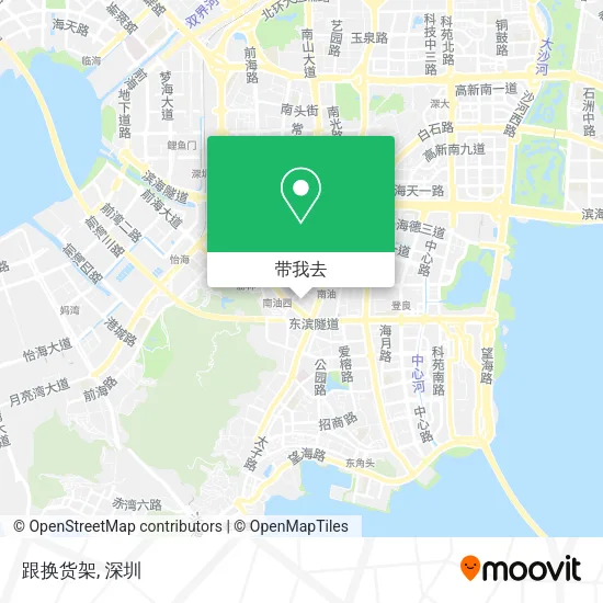 跟换货架地图