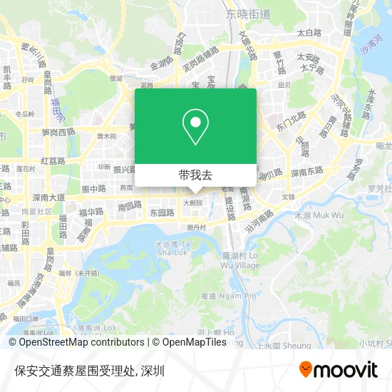保安交通蔡屋围受理处地图