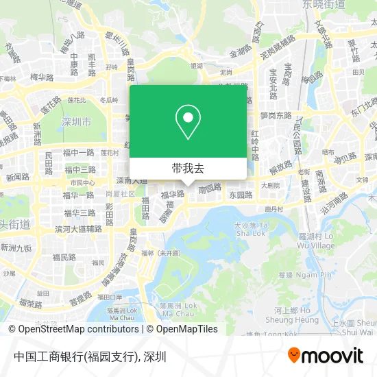 中国工商银行(福园支行)地图
