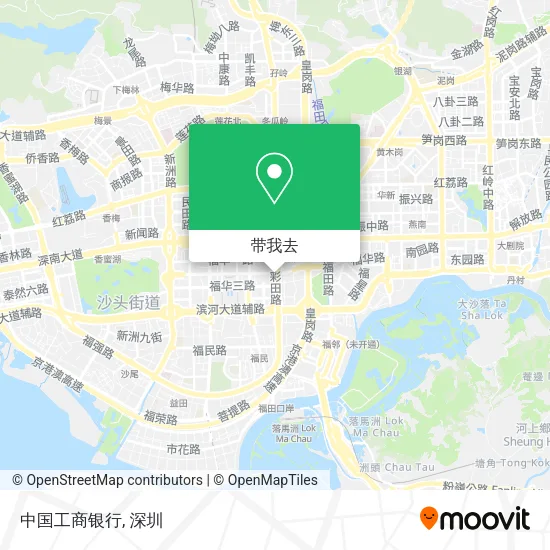 中国工商银行地图