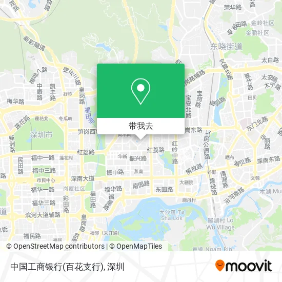 中国工商银行(百花支行)地图