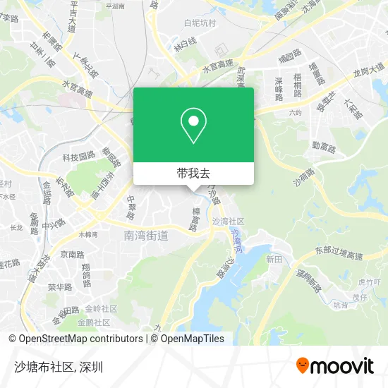 沙塘布社区地图