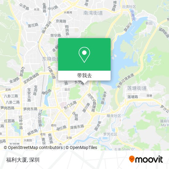福利大厦地图