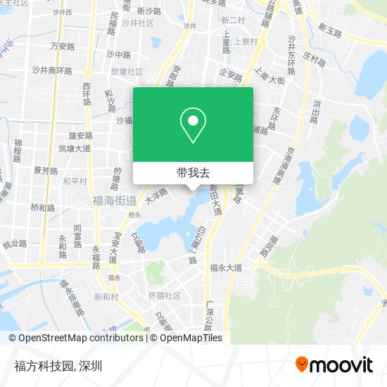 福方科技园地图