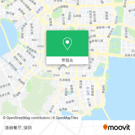 港丽餐厅地图