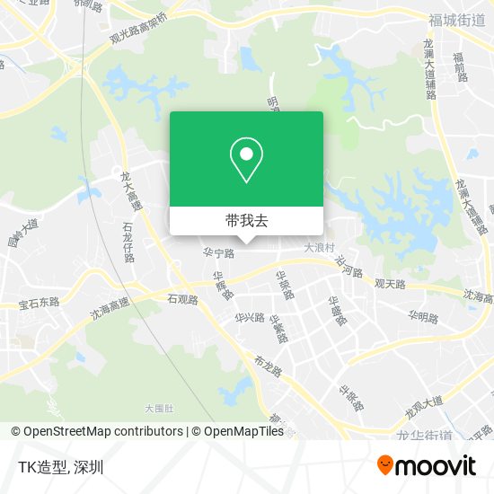TK造型地图