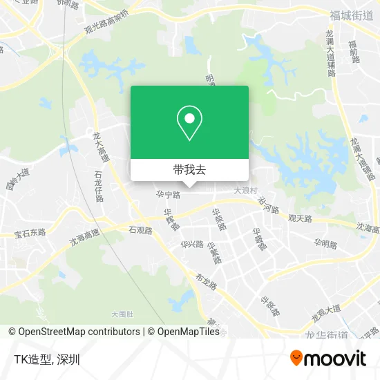 TK造型地图