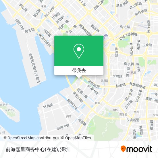 前海嘉里商务中心(在建)地图
