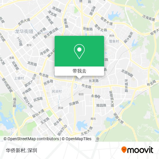 华侨新村地图
