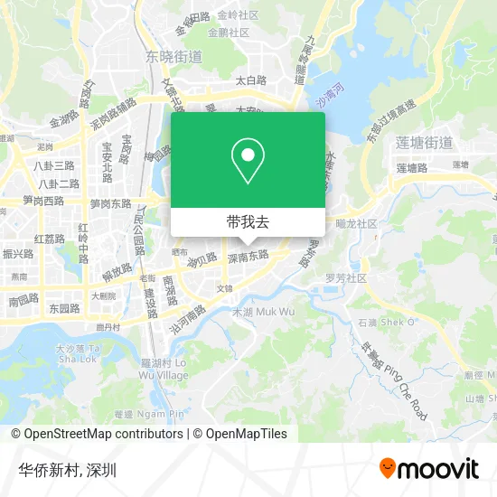 华侨新村地图