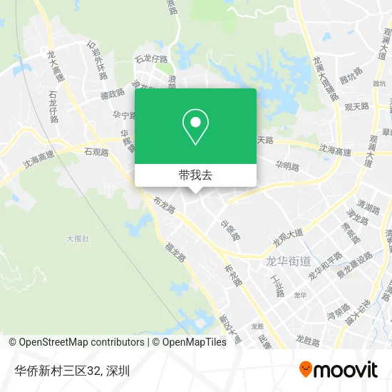 华侨新村三区32地图