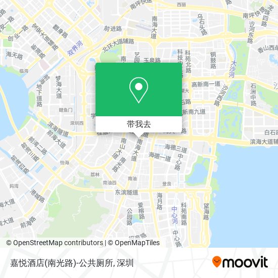嘉悦酒店(南光路)-公共厕所地图