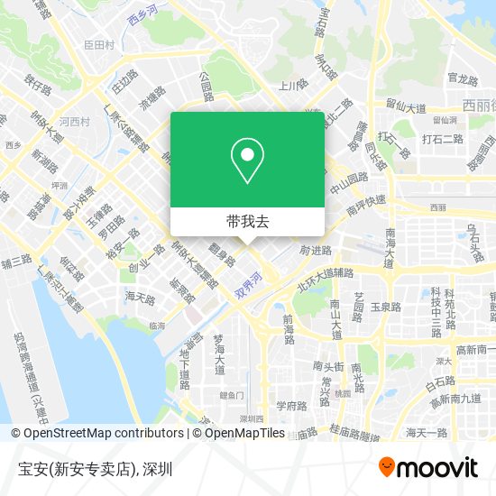 宝安(新安专卖店)地图