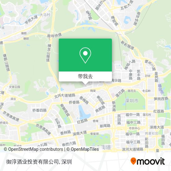 御淳酒业投资有限公司地图