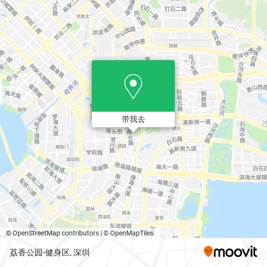 荔香公园-健身区地图