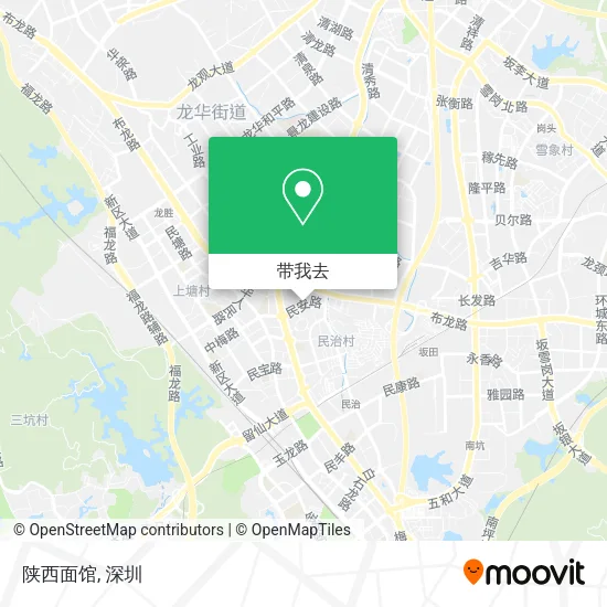 陕西面馆地图