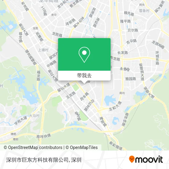 深圳市巨东方科技有限公司地图