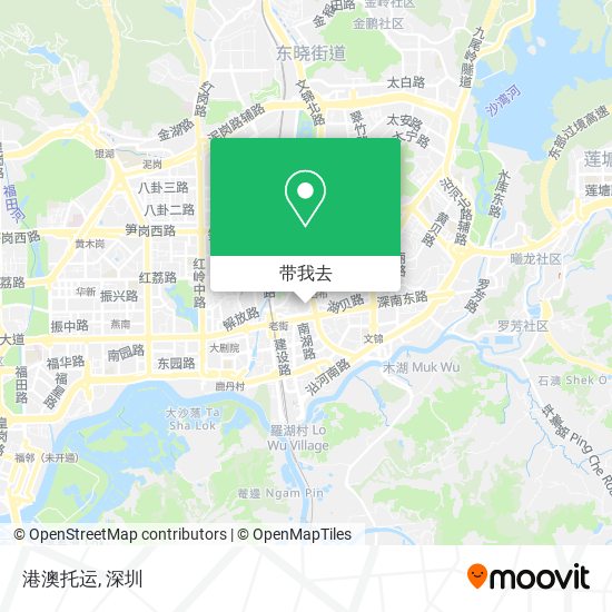 港澳托运地图