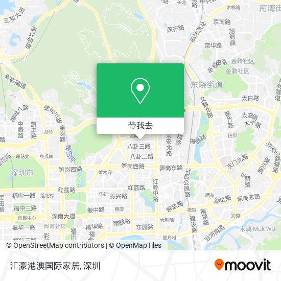汇豪港澳国际家居地图