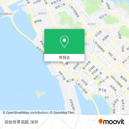 缤纷世界花园地图