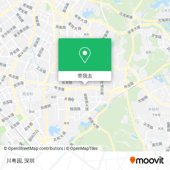 川粤园地图