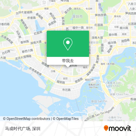 马成时代广场地图