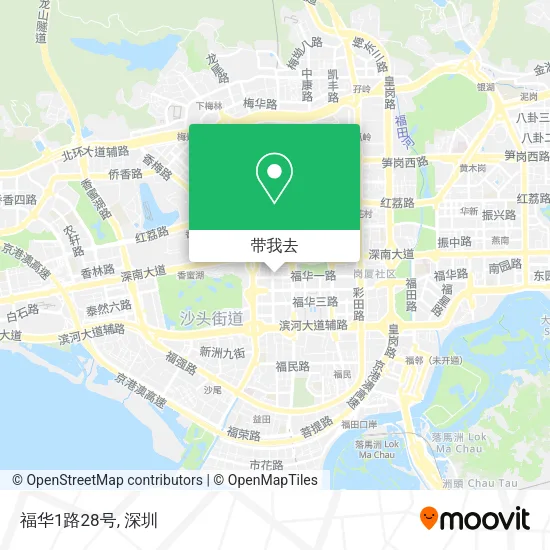 福华1路28号地图