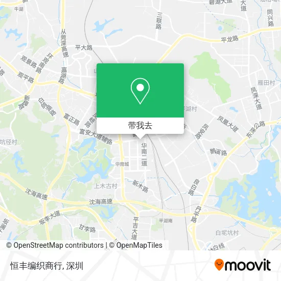 恒丰编织商行地图