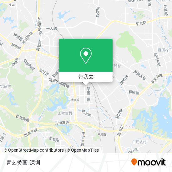 青艺烫画地图