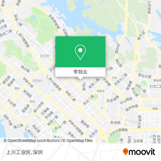 上川工业区地图