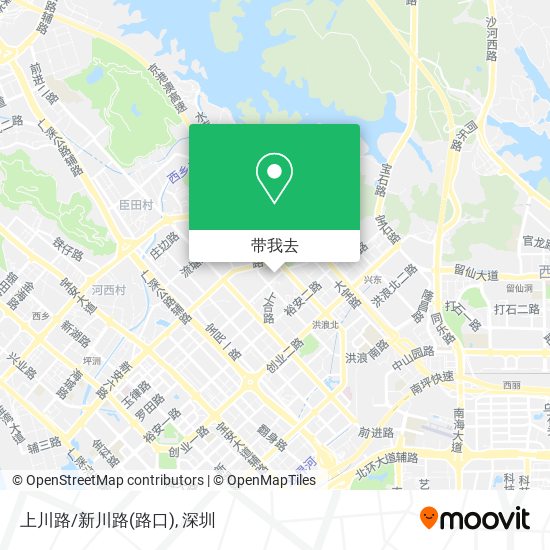 上川路/新川路(路口)地图