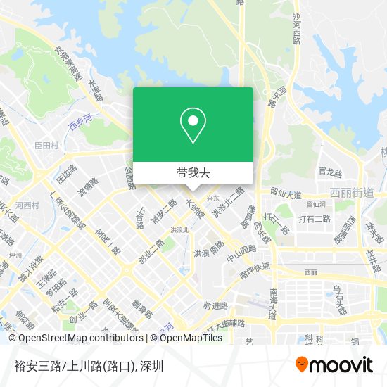 裕安三路/上川路(路口)地图