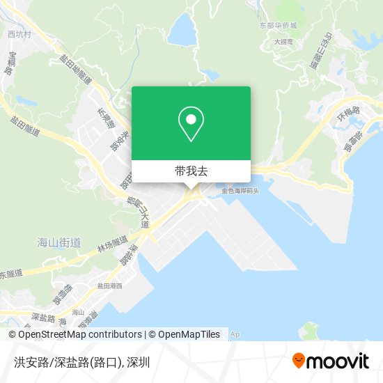 洪安路/深盐路(路口)地图