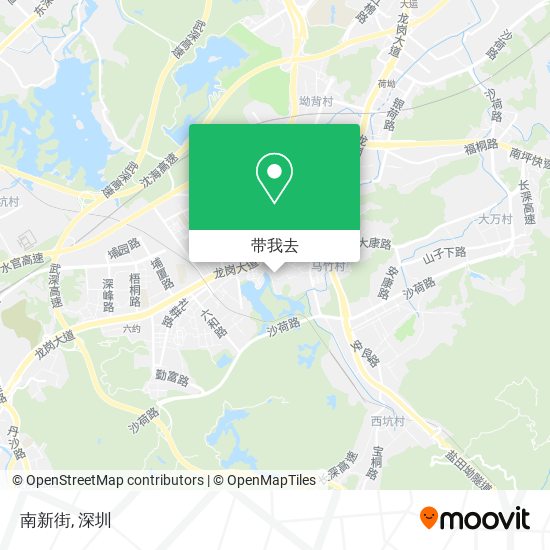 南新街地图