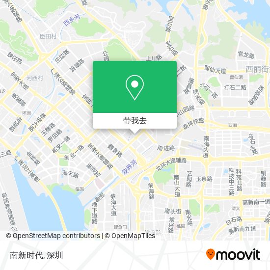 南新时代地图