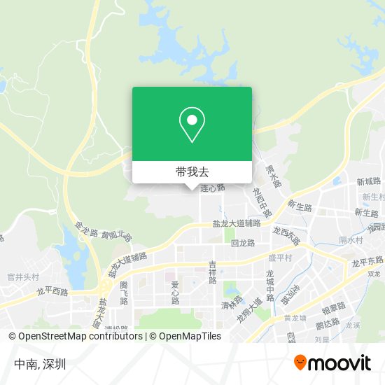 中南地图