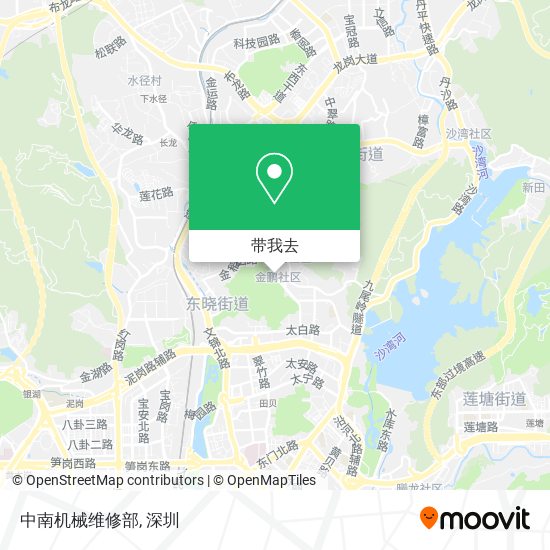 中南机械维修部地图