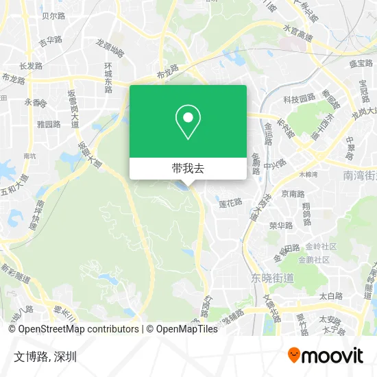 文博路地图