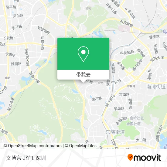 文博宫-北门地图