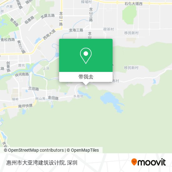 惠州市大亚湾建筑设计院地图