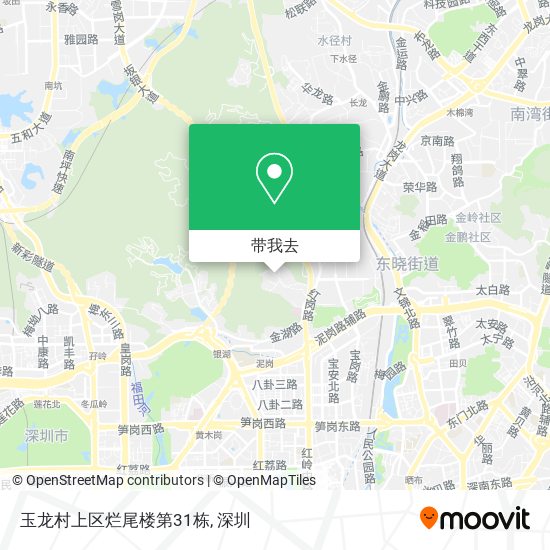 玉龙村上区烂尾楼第31栋地图