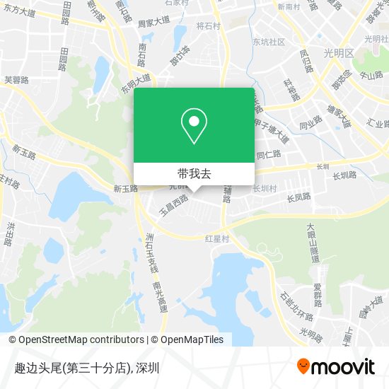 趣边头尾(第三十分店)地图