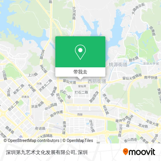 深圳第九艺术文化发展有限公司地图